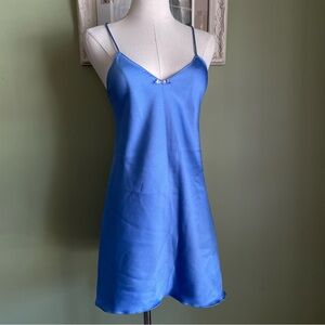 Vintage Gold Label Victoria’s Secret Blue Slip